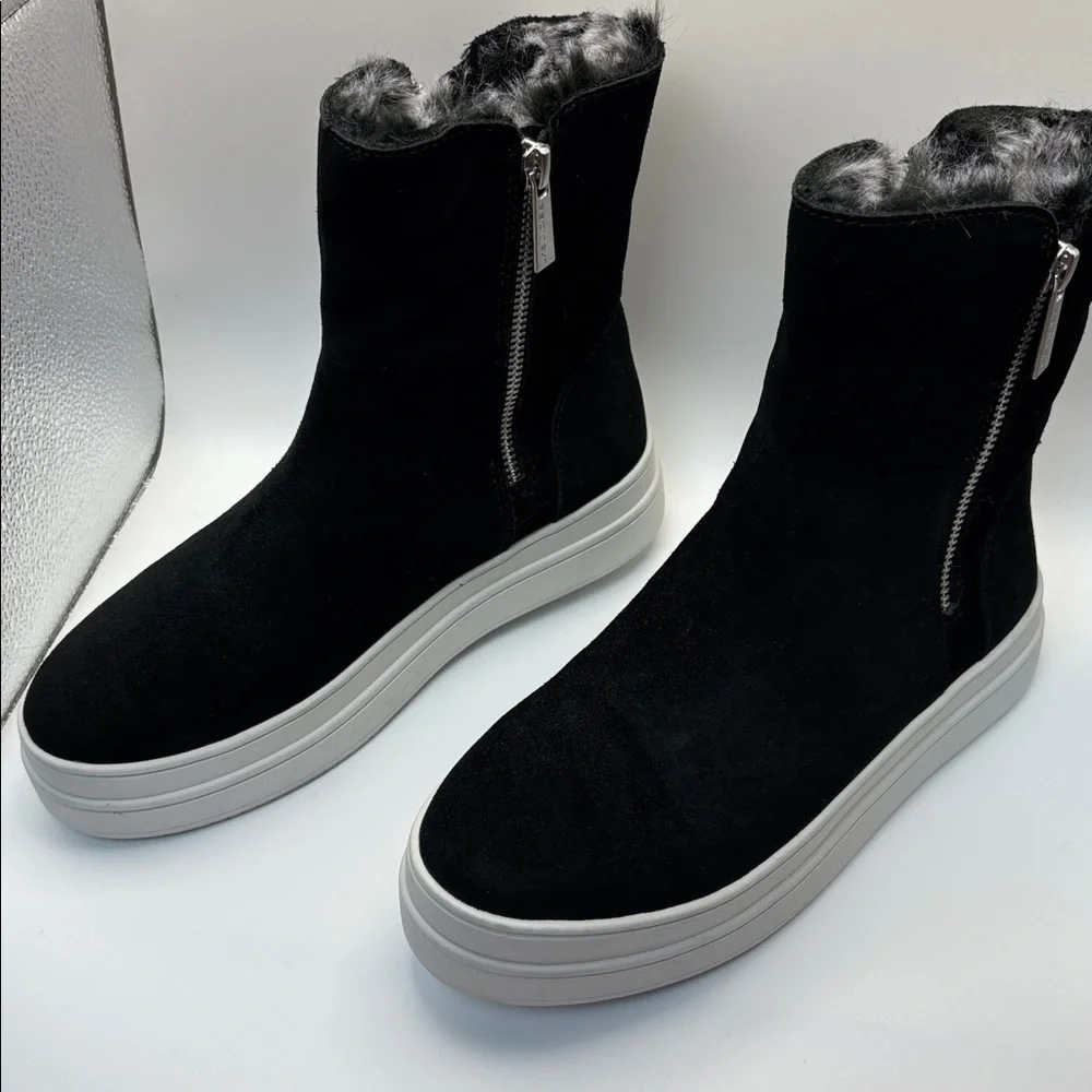 J/SLIDES Tristan Boot Waterproof Platform Booties - Size 6